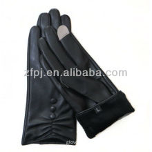 ladies dress goat leather gloves for iphone